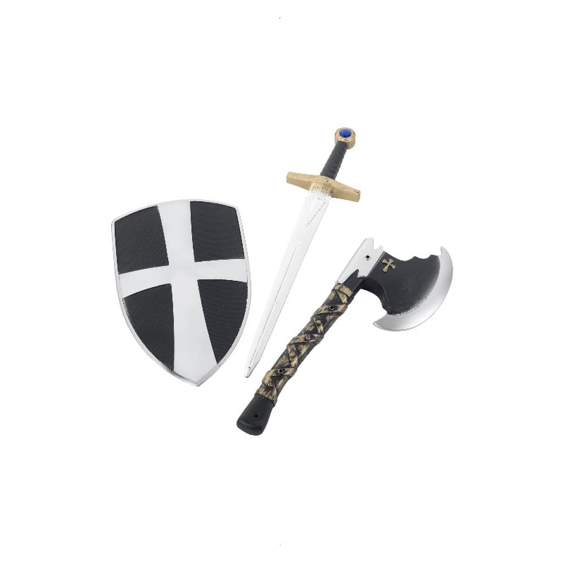 Crusader Play Set Knight Black