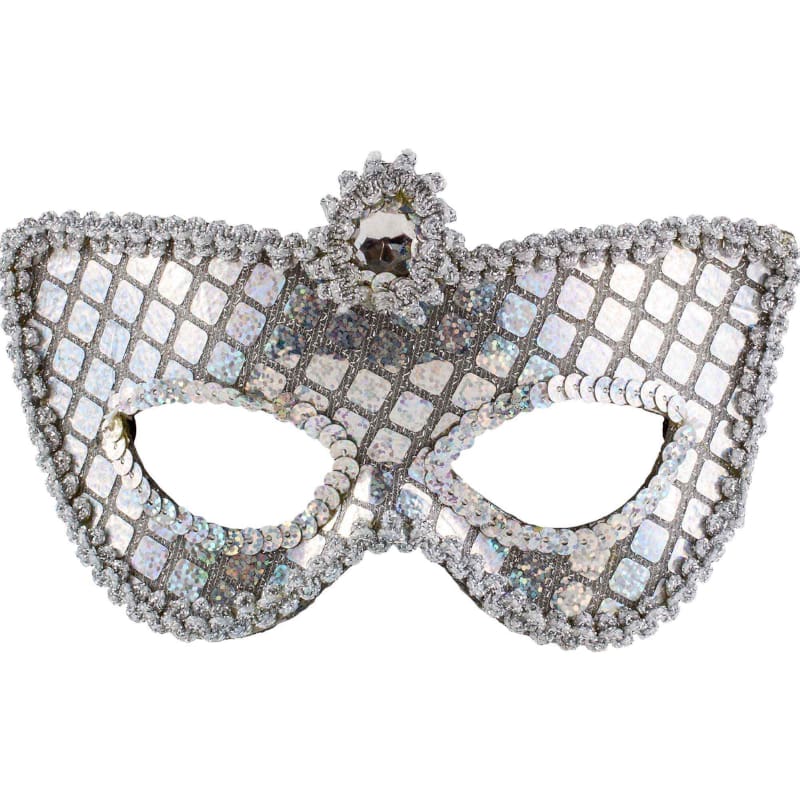Mask Grand Sequin Silver