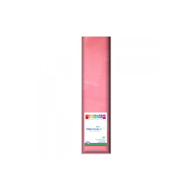 Tablecloth 30m Roll Plastic Light Pink