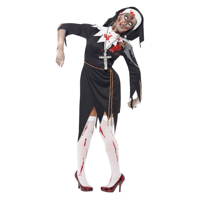Costume Adult Zombie Nun M NLA
