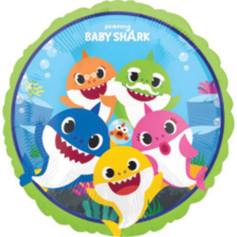 Foil 45cm Baby Shark