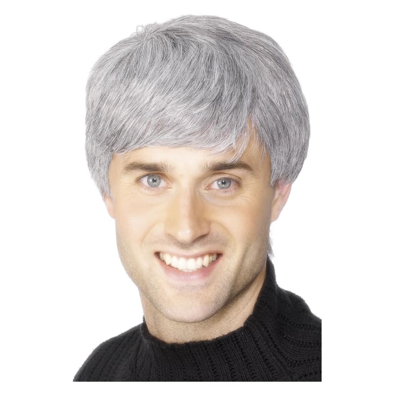 Wig Corporate Guy Old Man Grey
