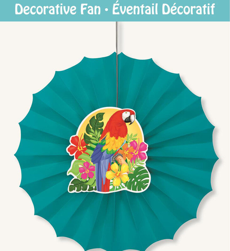 Hanging Fan Tropical Island 30cm DNR