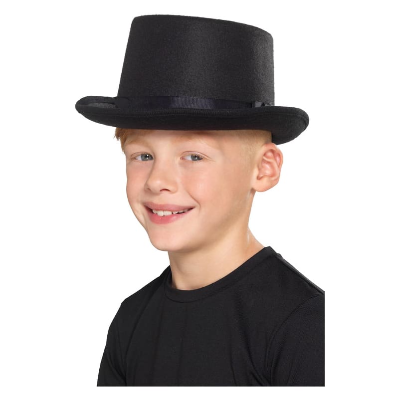 Top Hat Black Child