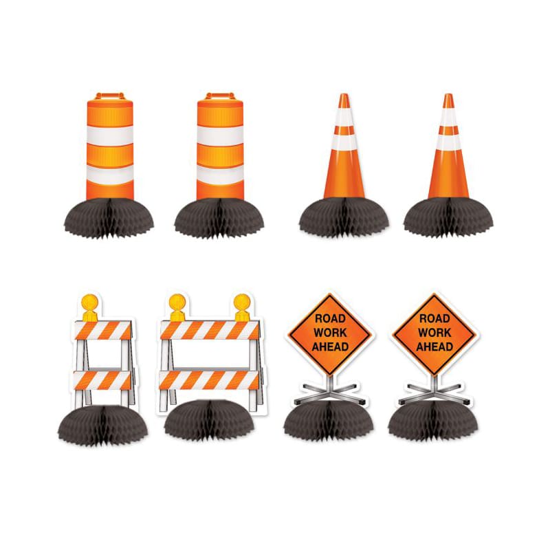 Construction Centrepieces Mini Pk8 NLA