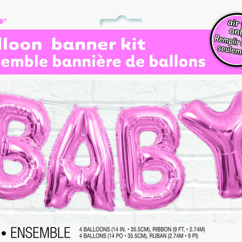 Foil Mini Shape Lette Kits Baby Pink DNR