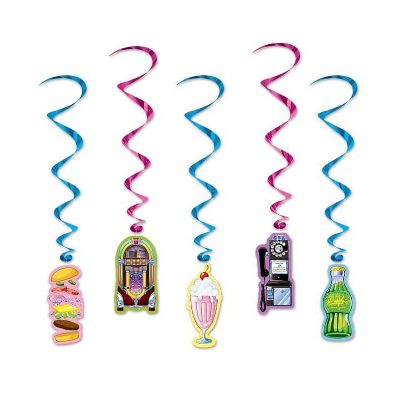 Hanging Swirls Rock & Roll Soda Pk5 NLA