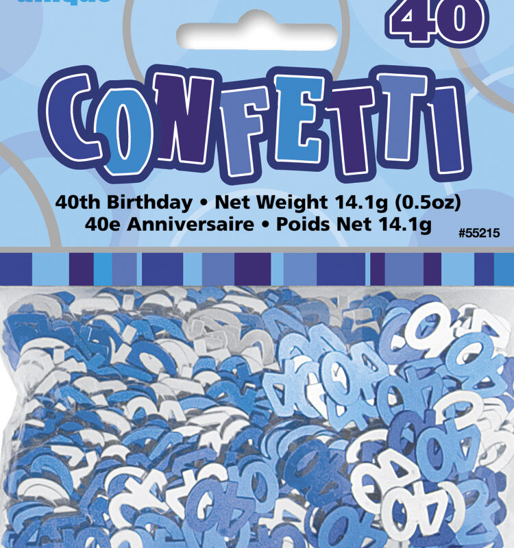 Confetti 40 Blue DNR
