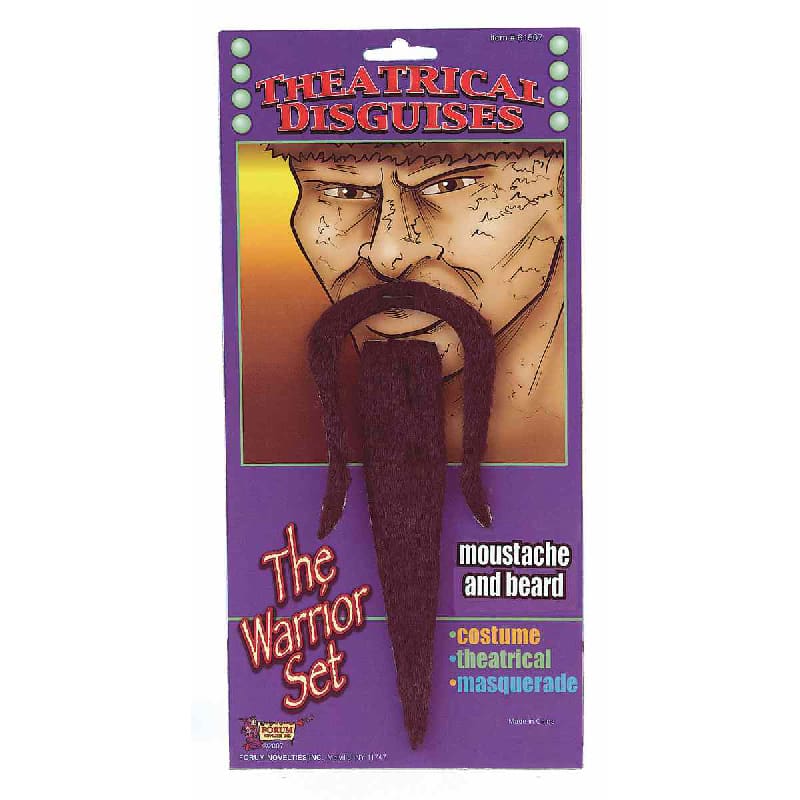 Moustache and Beard Warrior Set NLA