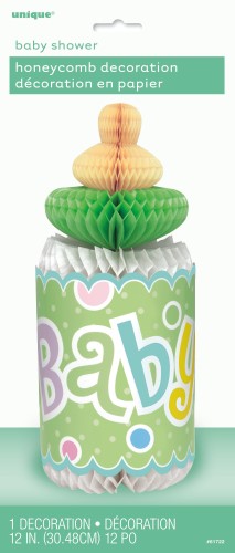 Honeycomb Baby Bottle Green 30cm DNR