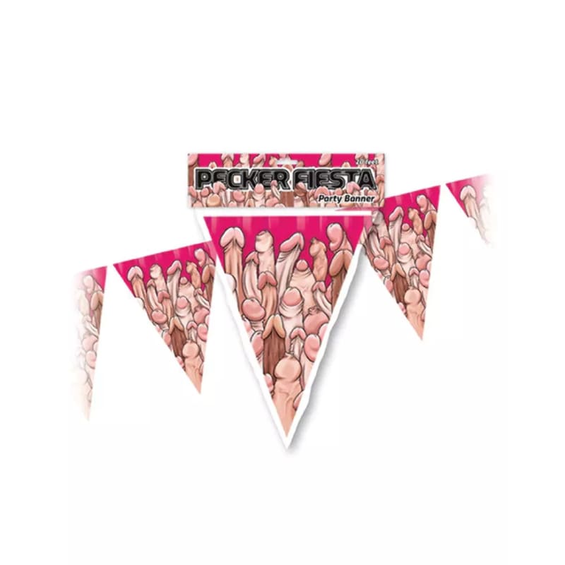 Flag Banner Peckers Assorted Designs 6m