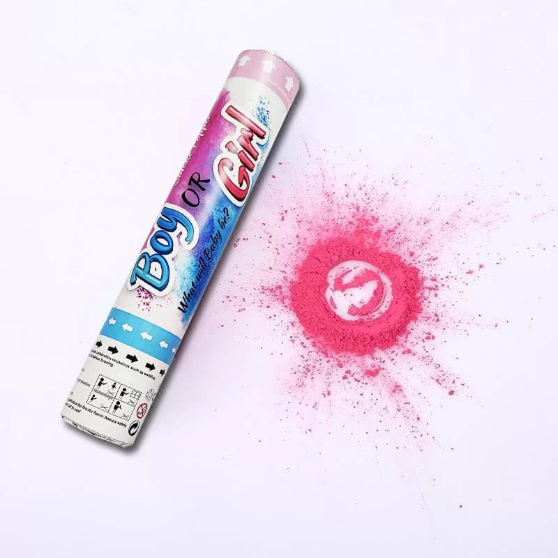 Twist Popper Gender Reveal Girl Holi