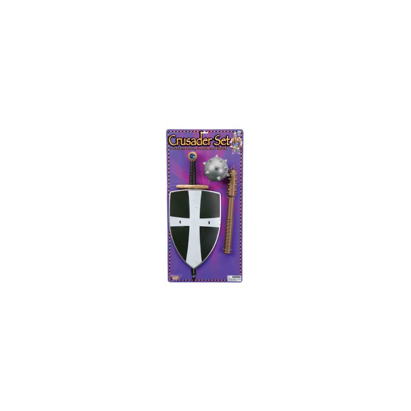 Crusader Play Set Knight Black