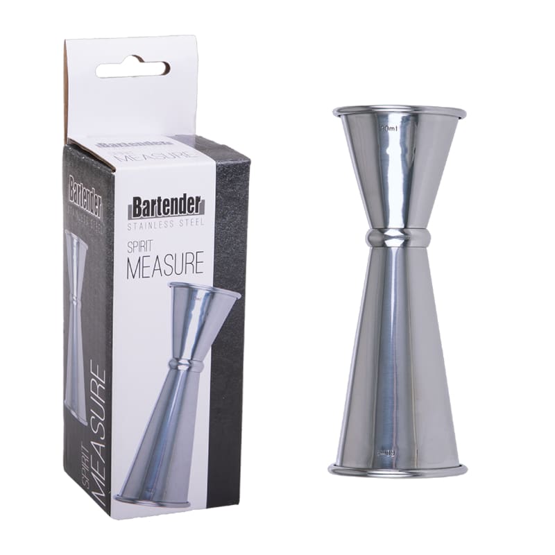 Nip Measure Stainless Steel 30/60ml
