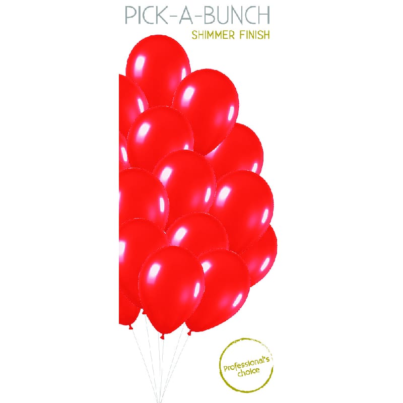 Balloons 30cm Metallic Red Pk18 DNR