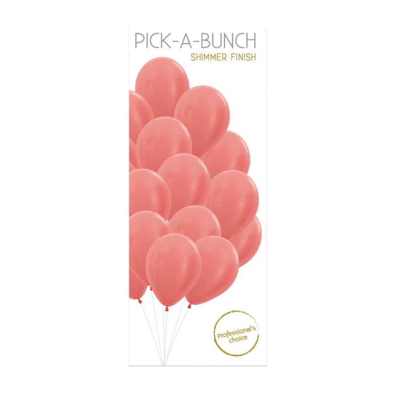 Balloons 30cm Metallic Rose Gold P18 DNR