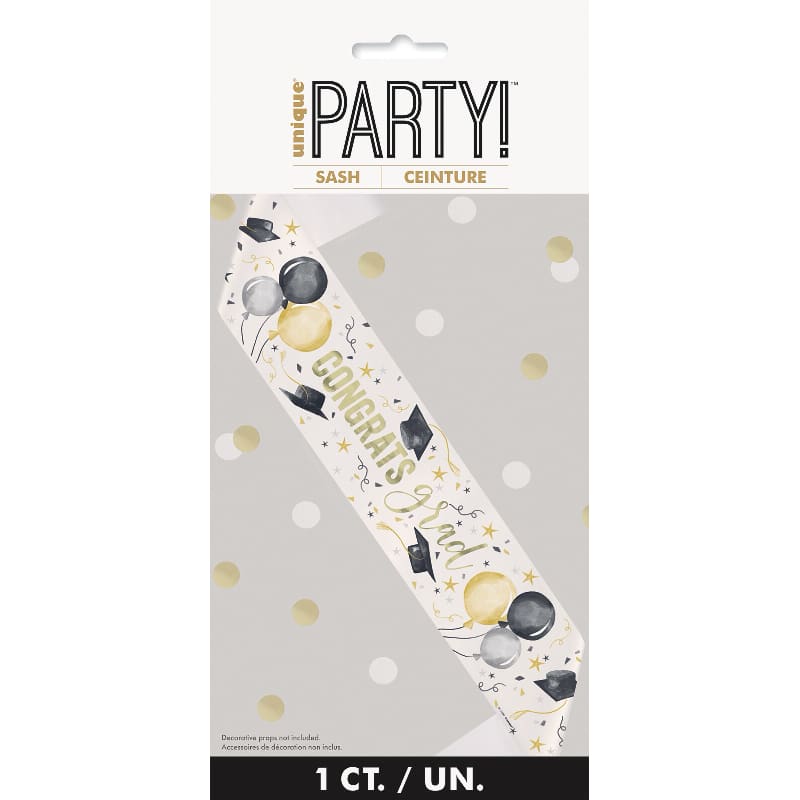 Sash Congrats Grad Golden Star