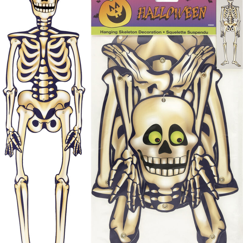 Hanging Joined Cutout Skeleton 90cm DNR
