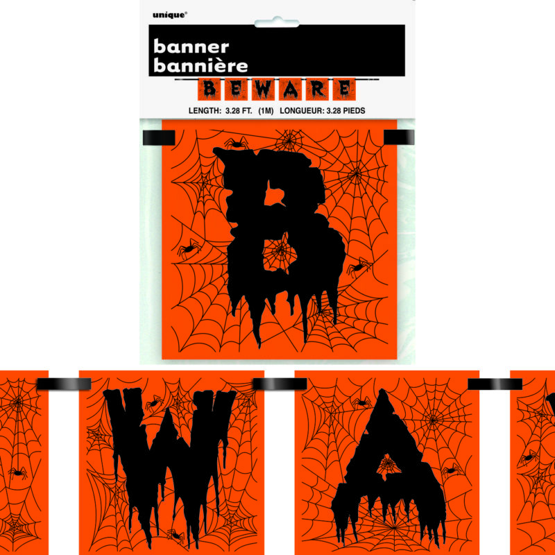 Banner Beware Blocks 1m DNR