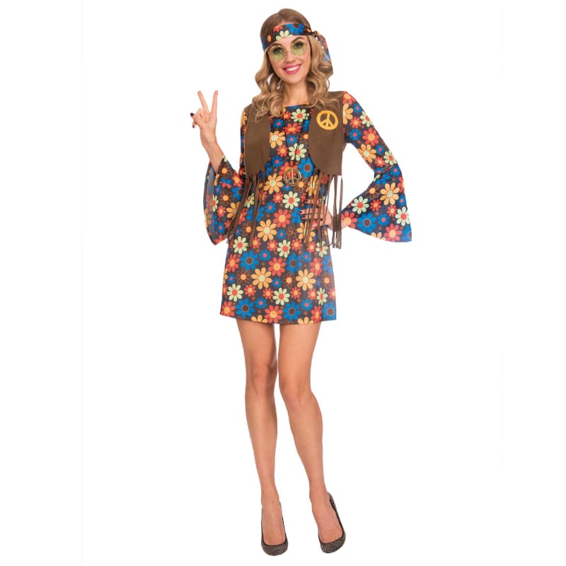 Costume Adult Hippie Groovy 14-16 NLA