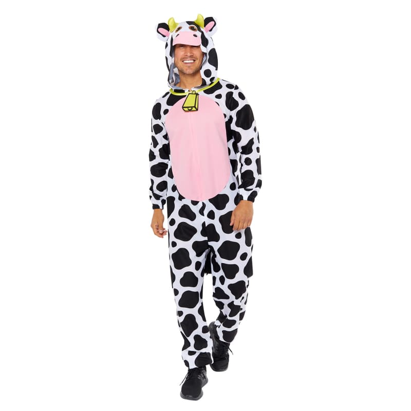 Costume Adult Cow Onesie M