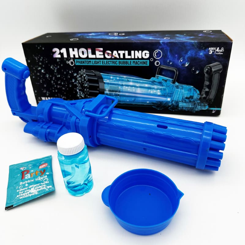 Bubble Gun 21 Hole Gatling Gun Asst DNR