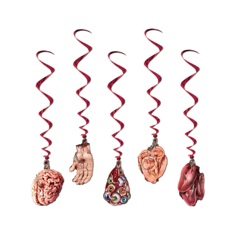 Hanging Swirls Body Parts Pk5 DNR