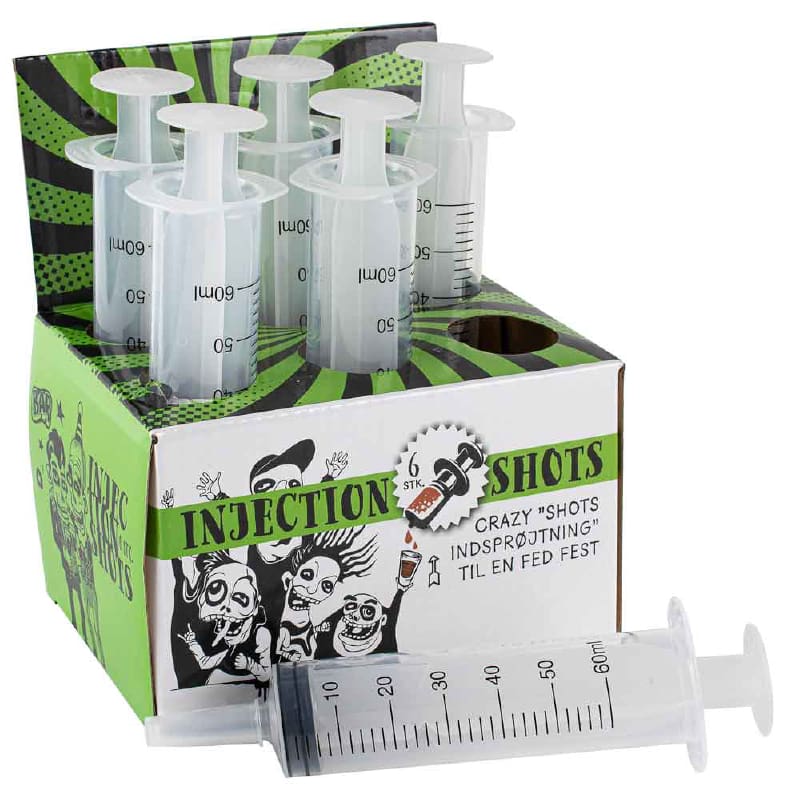 Party Shots Syringes Pk6