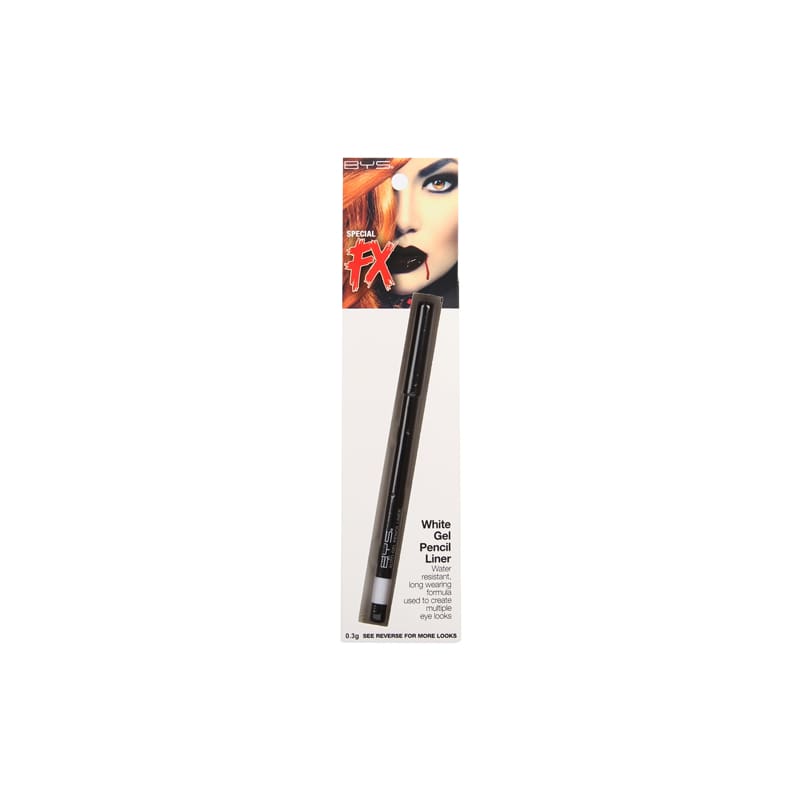 Gel Pencil Liner White BYS