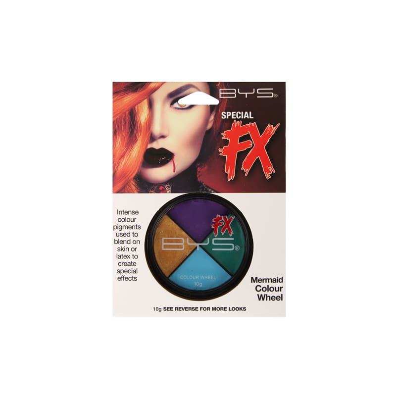 Face Paint Colour Wheel Mermaid BYS