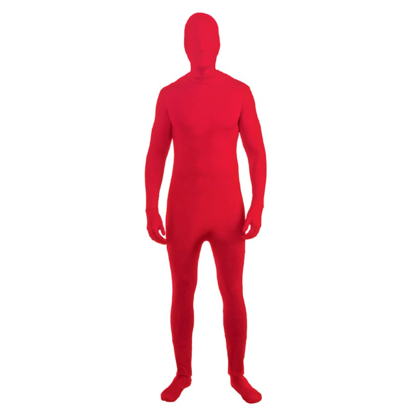 Costume Adult Invisible Suit Red
