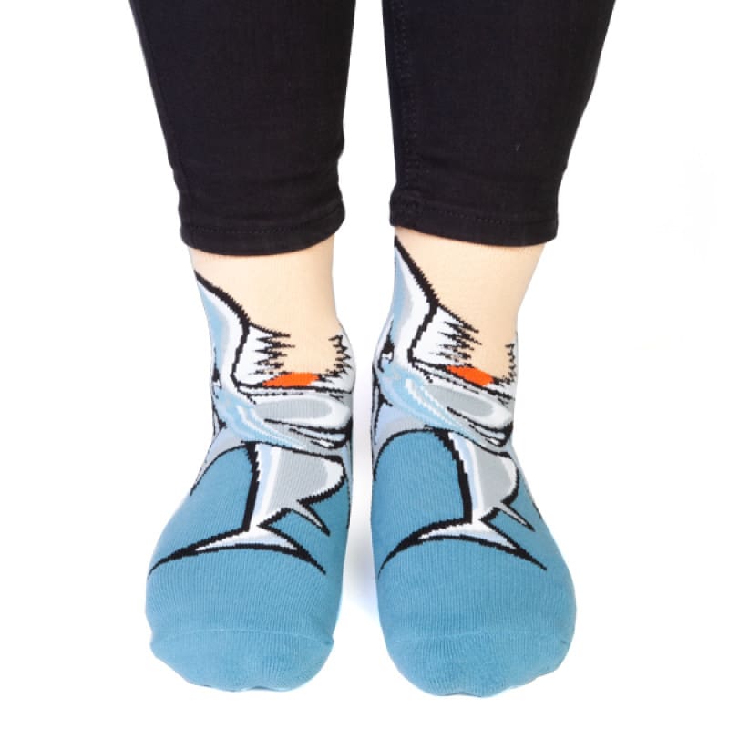 Socks Feet Speak Shark