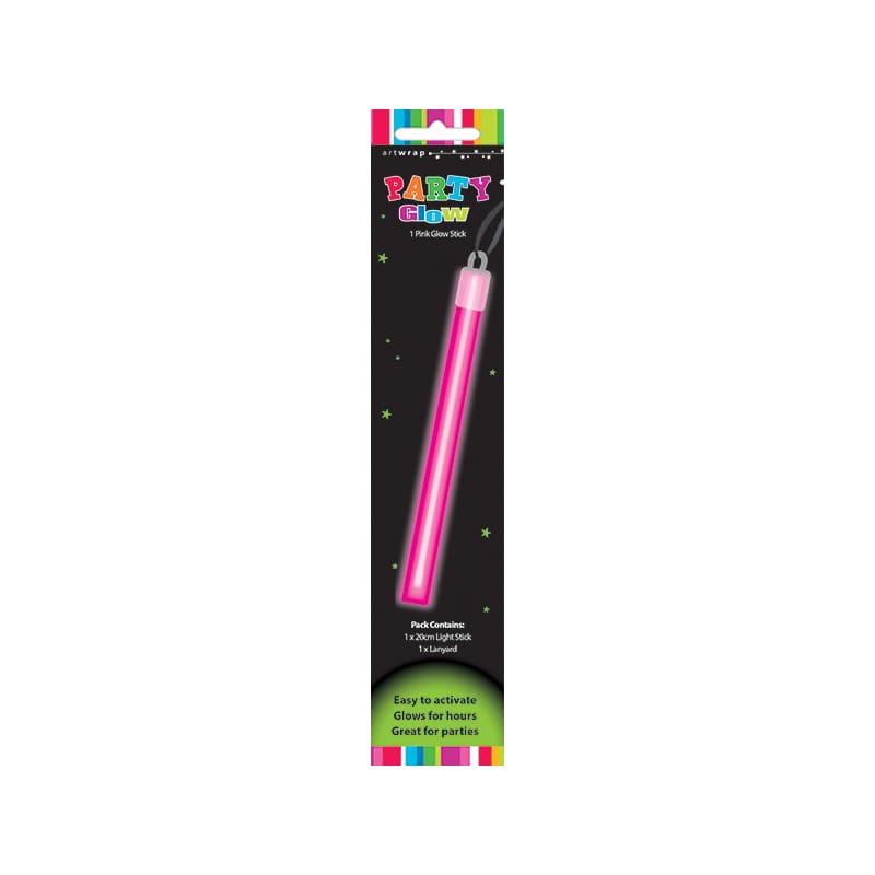 Glow Stick 20cm Pink