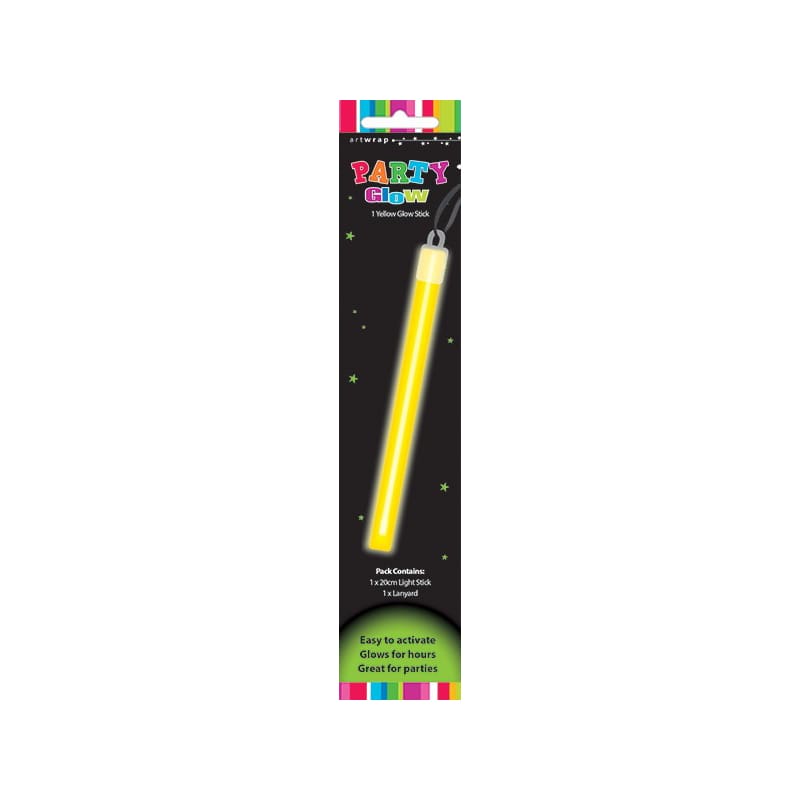 Glow Stick 20cm Yellow