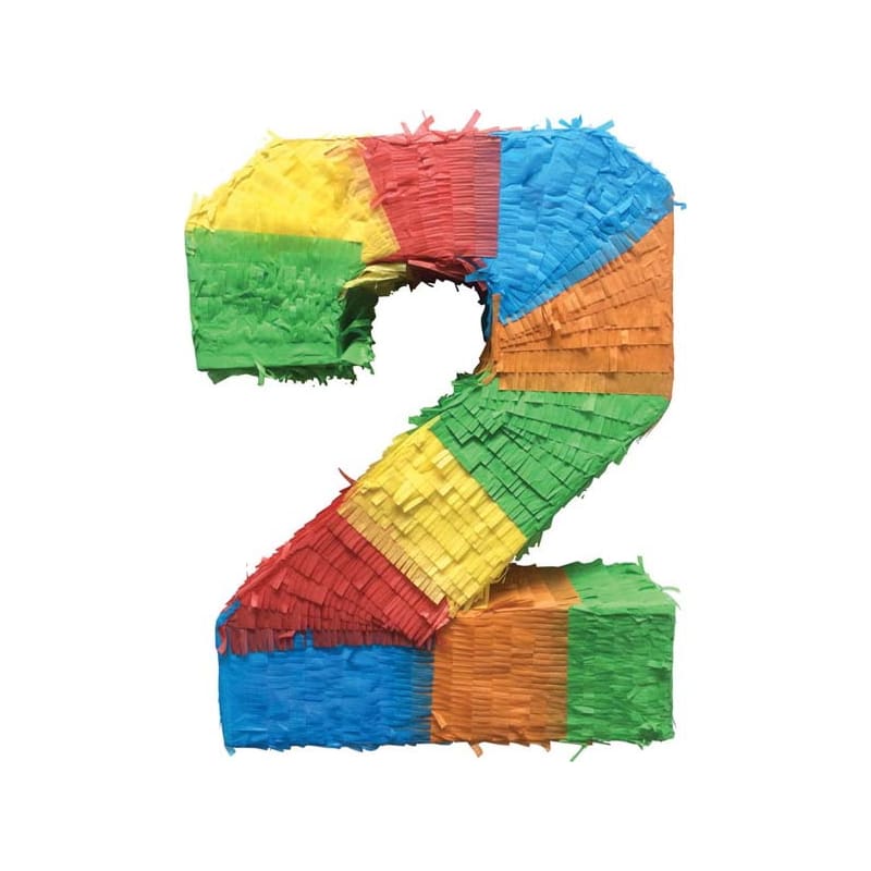 Pinata Numeral 2