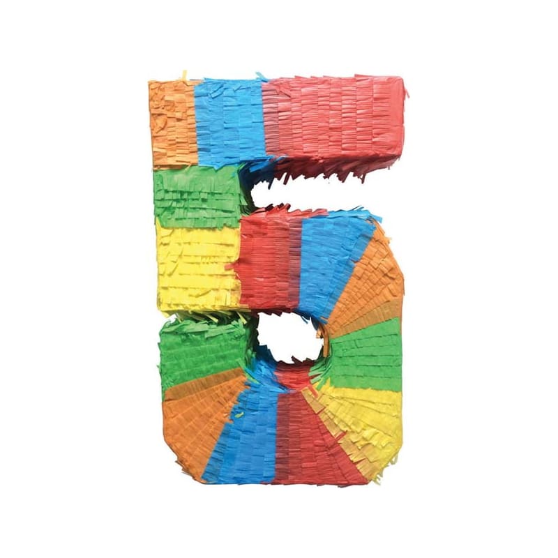 Pinata Numeral 5