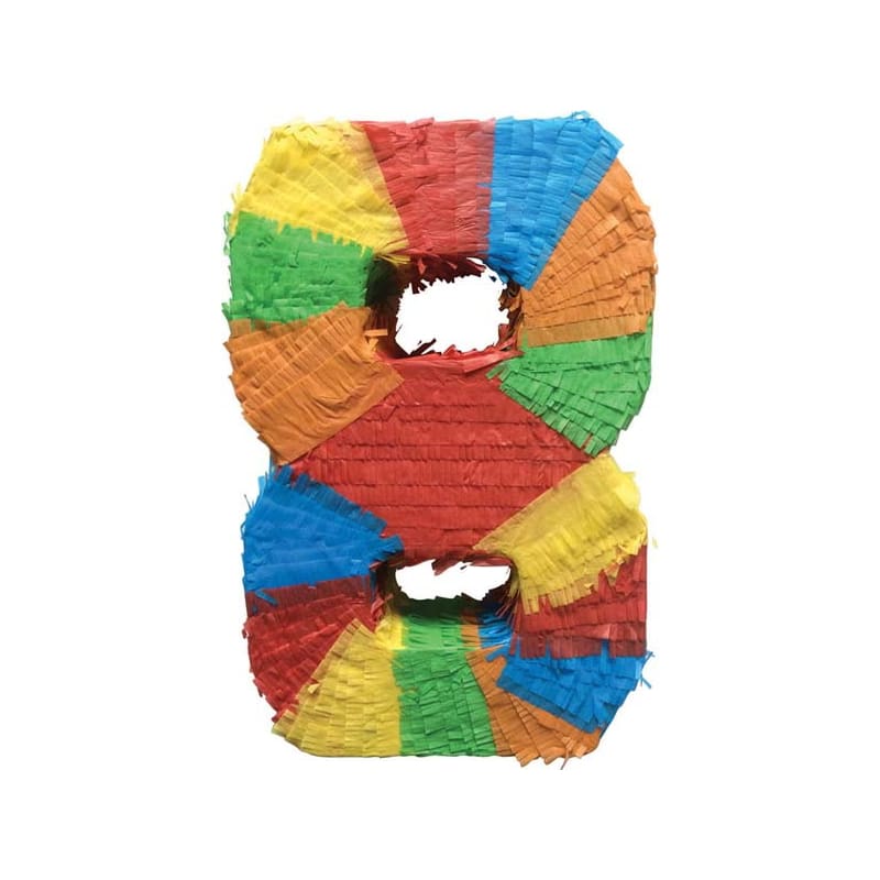Pinata Numeral 8