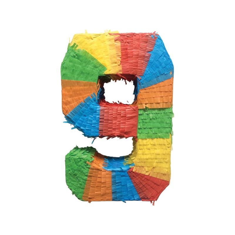 Pinata Numeral 9