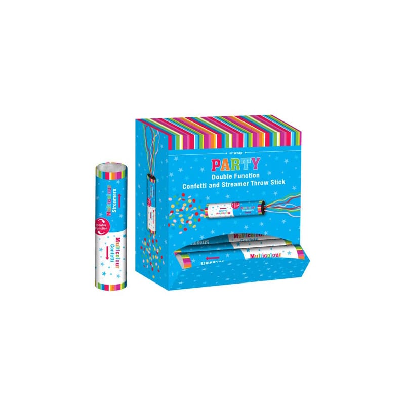 Confetti Throw Stick 25cm