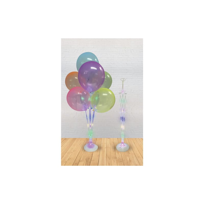Balloon Table Stand Multi Light 74cm