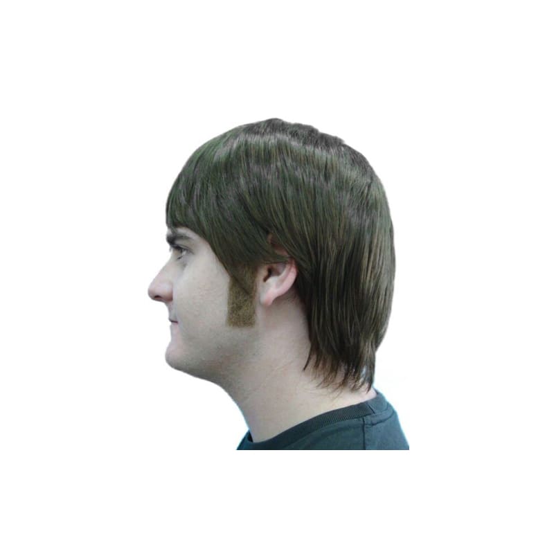 Sideburns Straight Brown DNR