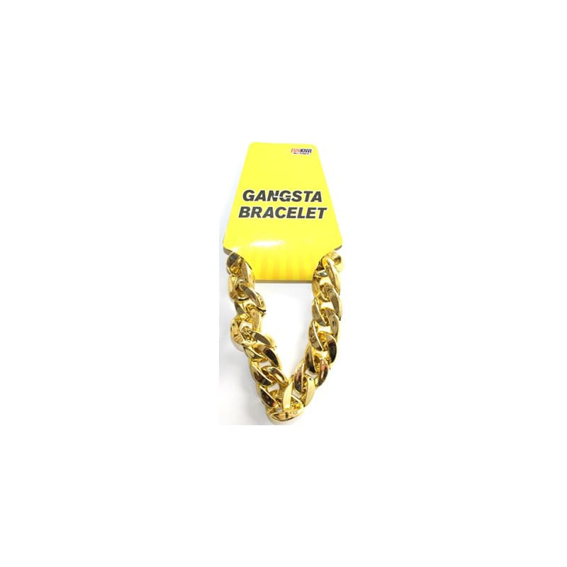 Bracelet Gold Chunky Big Links Funkiwi