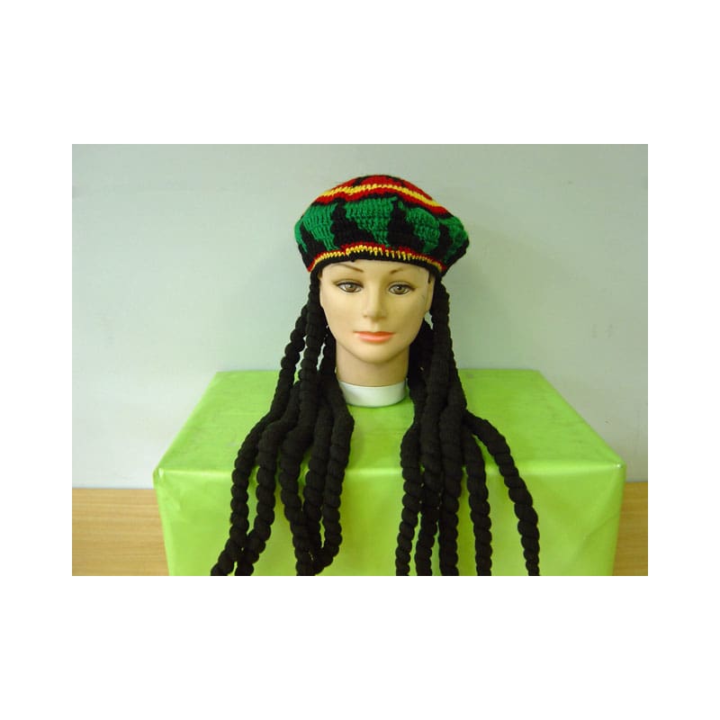 Hat Rasta With Dreadlocks BEANIE