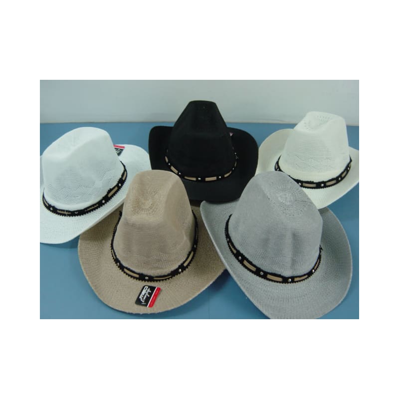 Hat Cowboy Light Weight White