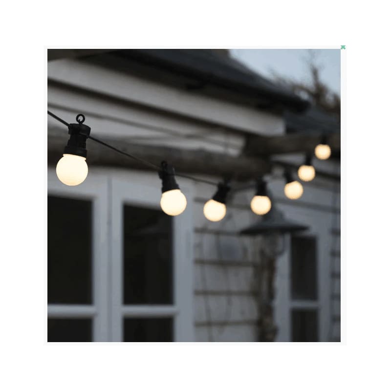 Party Lights Outdoor 20 LED Opal DNR