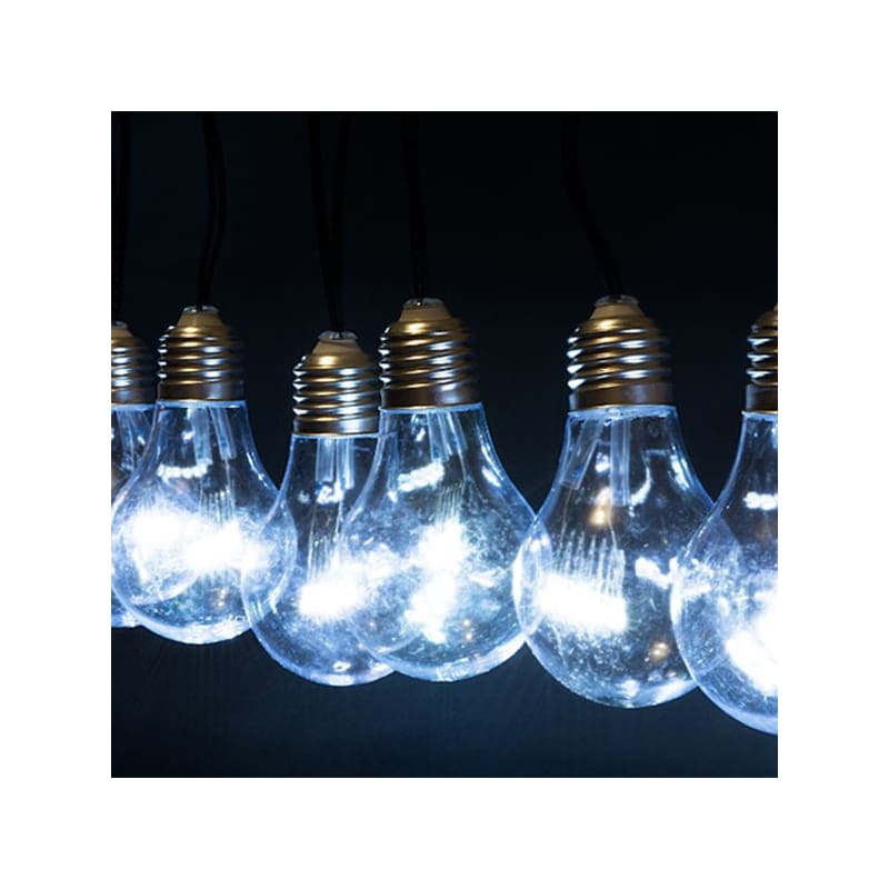 Party Lights Outdoor 10 LED WHITE