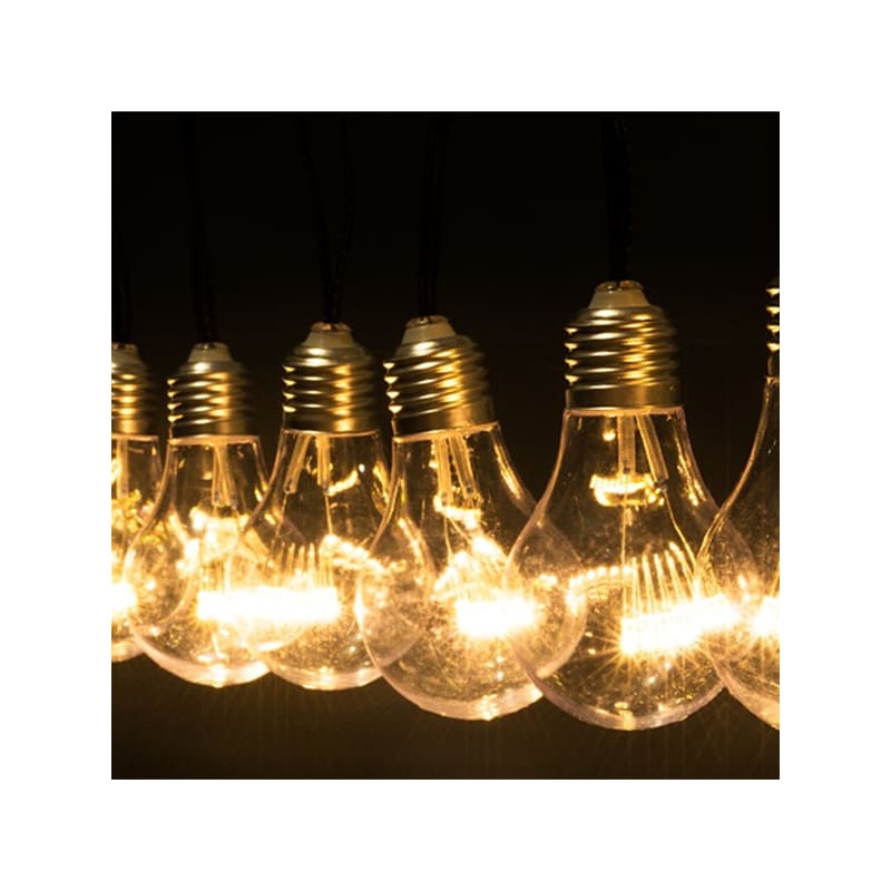 Party Lights Outdoor 10 LED WARM WHITE