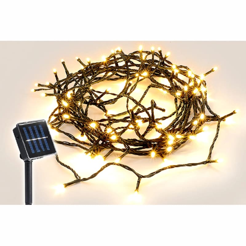 LED String Lights 420 Warn White Solar