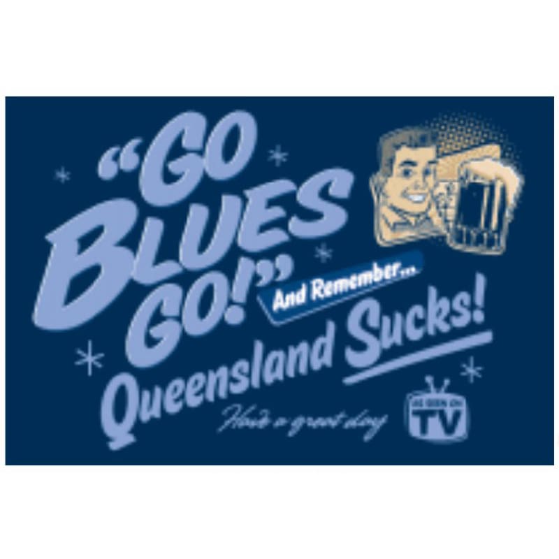 NSW Origin Flag Large QLD SUCKS NLA