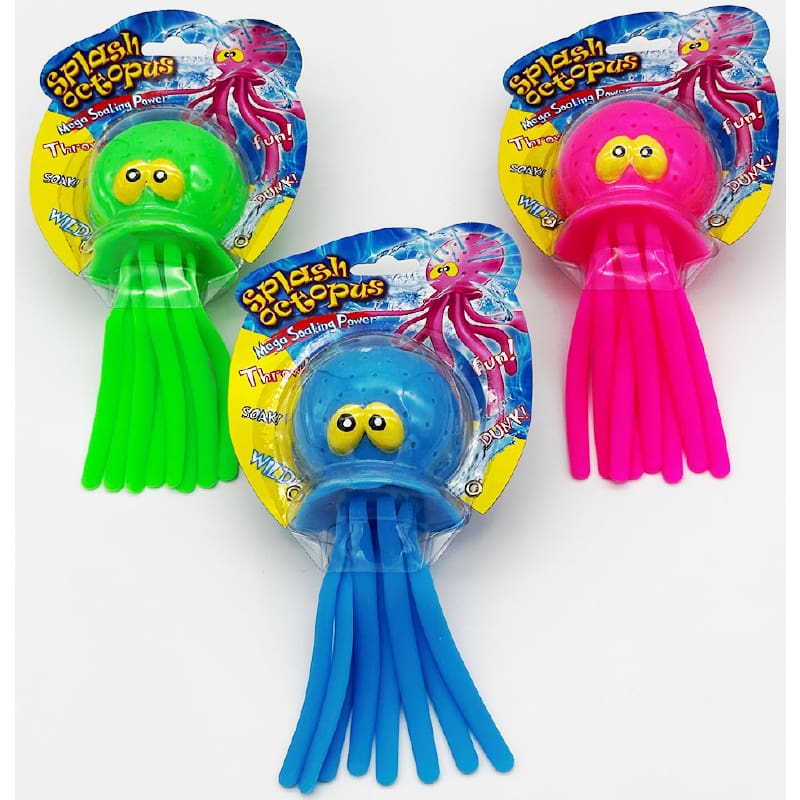Splash Octopus Asst Colours